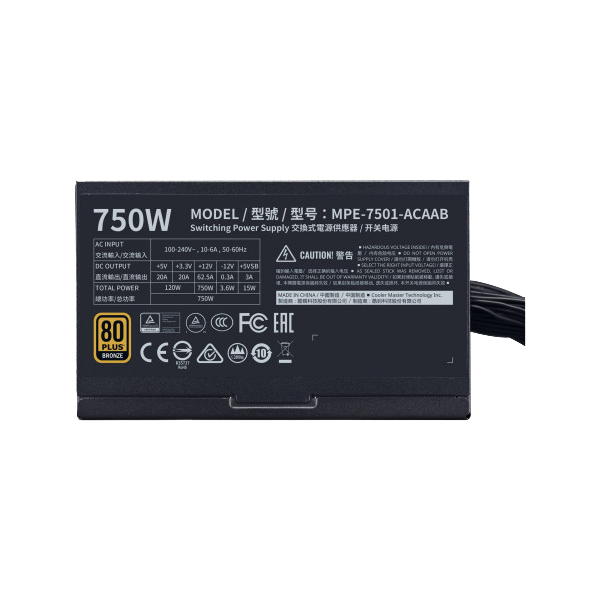 Cooler-Master-MWE-750-BRONZE-V2 Nguồn Cooler Master MWE 750 Bronze 230V V2