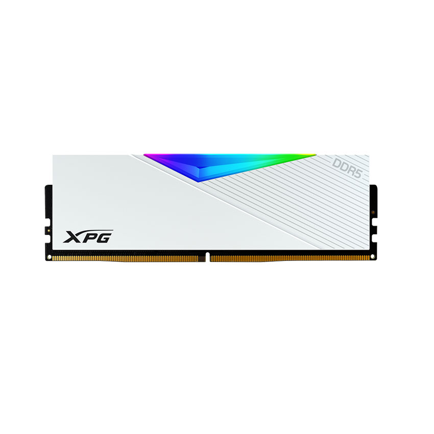 Ram Desktop Adata XPG LANCER RGB White 16GB DDR5 5600Mhz
