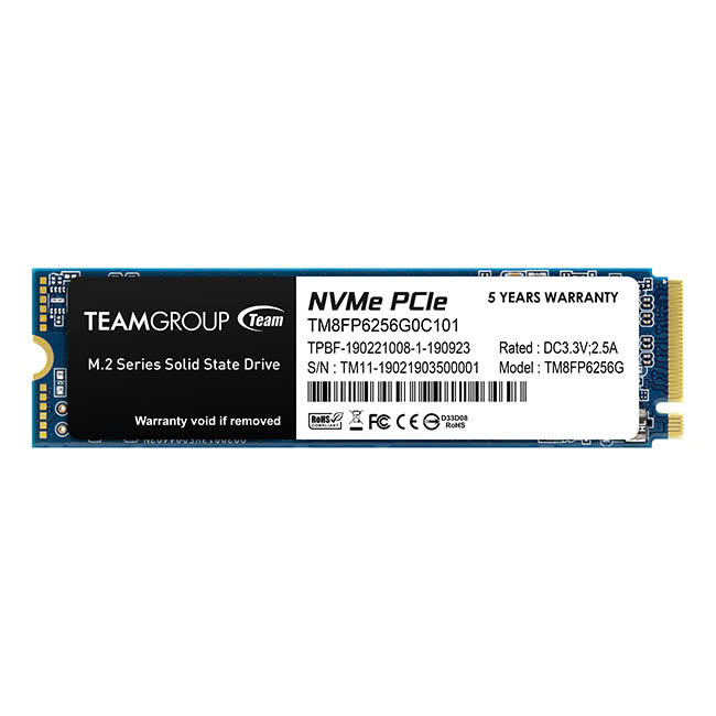 Ổ cứng SSD TeamGroup 256GB MP33 PCIe Gen3x4
