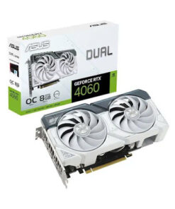 Card màn hình ASUS RTX 4060 Dual White OC Edition 8GB GDDR6