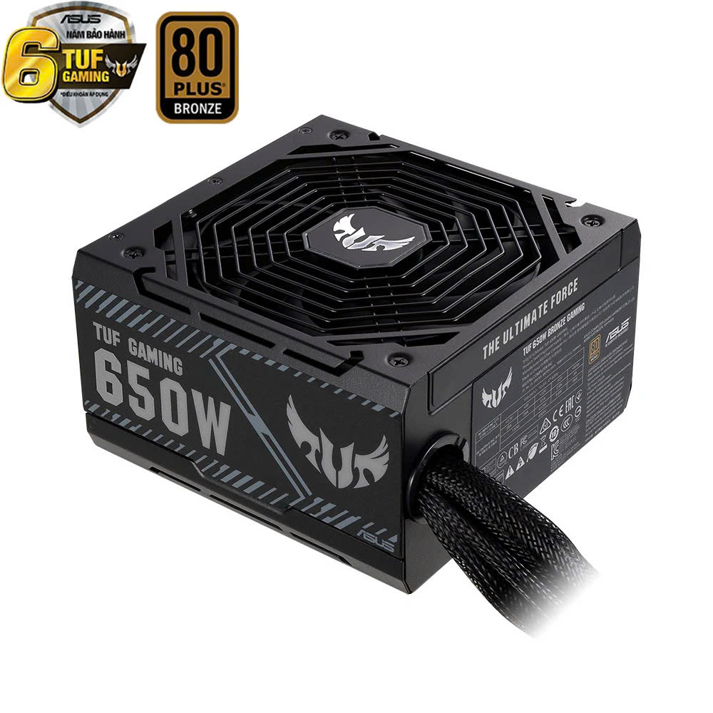 Nguồn ASUS TUF GAMING 650W Bronze 80 Plus Bronze